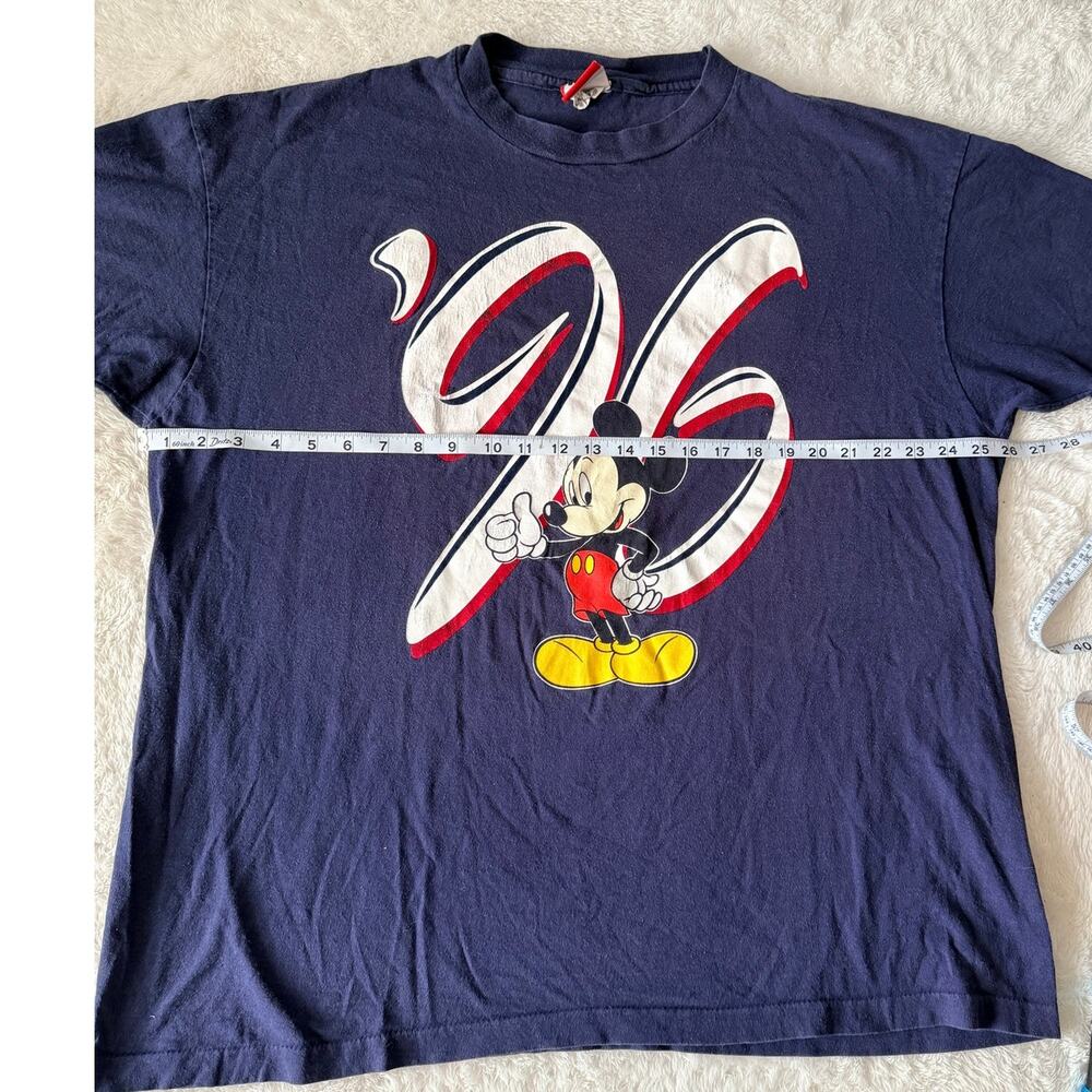 Vintage 90s Mickey Inc Walt Disney World Big M T Shirt USA 2XL